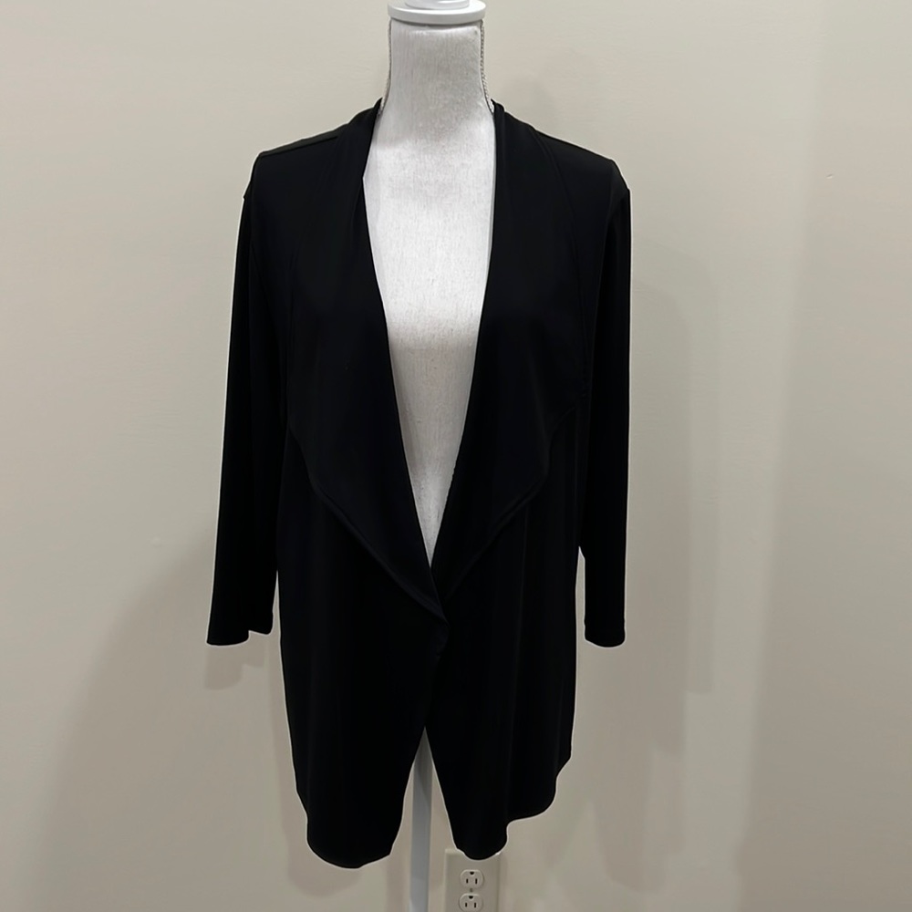 Chico’s EASYWEAR Black Shrug Cardigan